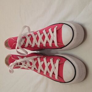 Converse Chuck Taylor All Star Platform High Top Pink Women’s Size 8